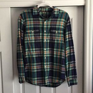 *VINTAGE LOOK* J. Crew Flannel Shirt